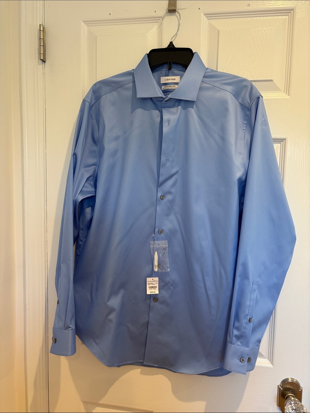 Calvin Klein Men’s Sky Blue Dress Shirt
